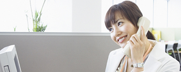 納得できるまでオペレータにご相談